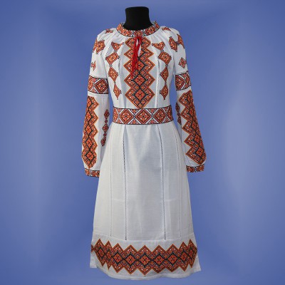 Embroidered dress "Galychanka"